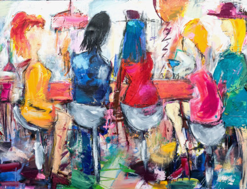 Die Künstlerinnen – 180 x 115 cm